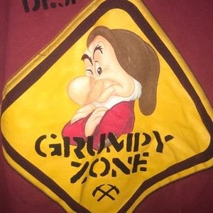 Walt Disney World Dwarf Grumpy Zone T-Shirt